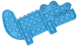 lot 3070 image: Push Bubble Fidget Sensory Toys, Silicone Toy for Kids and Adults Need to Relieve Stress (Alligator
