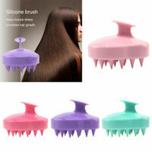 lot 4143 image: Silicone Salon Care Hair Growth Stress Reducing Scalp Massage Brush