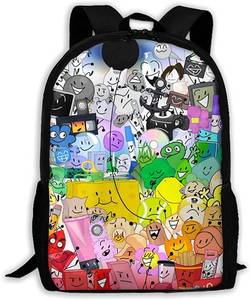 lot 4156 image: Battle For Bfdi Lightweight Bookbag For Students,Large Backpack Laptop Tablet Travel Casual Bag Ladies Men