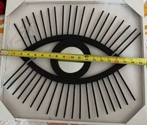lot 6193 image: Eye wall decor mirror