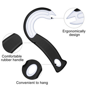 lot 6197 image: Easy Grip Opener Pull Tab Can Opener for Ring Pull Tab Cans Tins Bottles, ALS Supplies Can Opener Non Slip Grip Kitchen Lid Arthritis Hand Helper