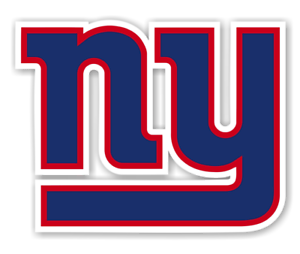 lot 6198 image: New York Giants Football Bumper Sticker