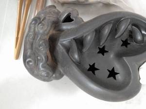 lot 6205 image: Angel Incense Burner Used