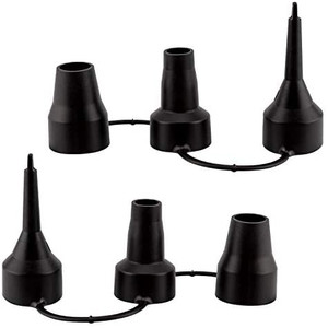 lot 7219 image: AIEX 3 Pack Replacement Nozzles Air Pump Nozzles 3 Sizes Adapter Plastic Nozzle for Inflatable Pool Sofa Air Bed Air Mattress 0.25Inch, 0.68Inch, 0.87Inch Inner Diameter