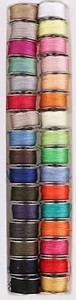 lot 7234 image: Lolpi Essential Home and DIY Sewing Kit, Portable 64 Color Sewing Machine Line for Traveller, Adults, Kids, Beginn