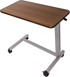 lot 9182 image: Vaunn Medical Adjustable Overbed Bedside Table