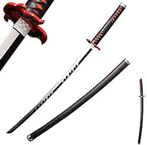 lot 9184 image: Sword Fort Handmade Katana Anime Cosplay Sword