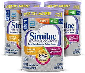 lot 9193 image: Similac Pro Total Comfort Powder Infant Formula