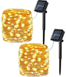 lot 9219 image: Brizled Solar String Lights