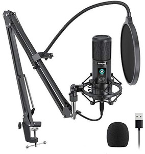 lot 9227 image: USB Microphone with One-Touch Mute and Gain Knob