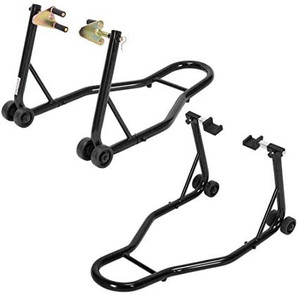 lot 9254 image: SPECSTAR Heavy Duty Motorcycle Front Rear Wheels Lift