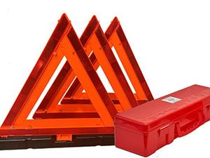 lot 7516 image: Foxfire Roadside Safety Reflective Warning Triangle