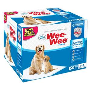 lot 7529 image: Four Paws Wee Wee Dog Training Pads