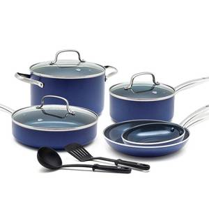 lot 7546 image: Blue Diamond Cookware Set
