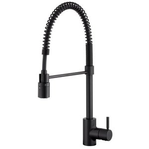 lot 7587 image: Danze Single Handle Pre Rinse Pull Down Kitchen Faucet