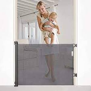 lot 7371 image: OTTOLIVES Retractable Mesh Safety Gate