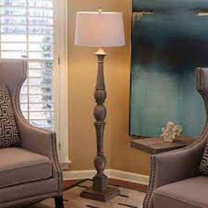 lot 7563 image: Decor Therapy Floor Lamp
