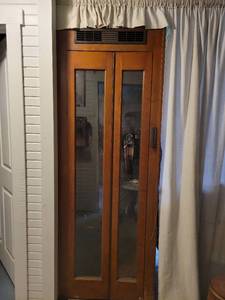 lot 2094 image: Antique Phone Booth