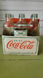 lot 2165 image: 1899 Coca-Cola Bottles Replica