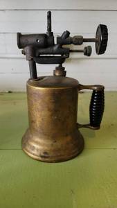 lot 2177 image: Antique Torch Model 45