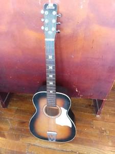 lot 20537 image: Vintage Stella Guitar