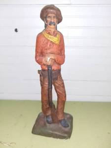 lot 20567 image: Michael Garman Cowboy Statue