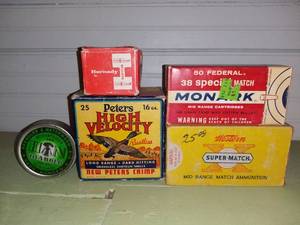 lot 20587 image: Vintage Ammunition