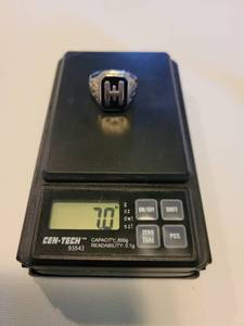 lot 253 image: 14kt Gold Mens Ring