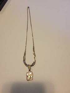 lot 275 image: Mexican Sterling Silver Necklace and Pendent