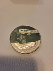 lot 280 image: Sterling Silver 1908 Commenorative Coin