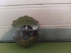 lot 1028 image: Dodge City Kansas Deputy Badge