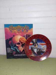 lot 1041 image: Grateful Dead Comix and Plate