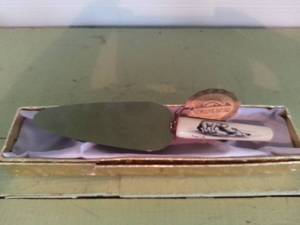 lot 1045 image: Handmade Etched Knife
