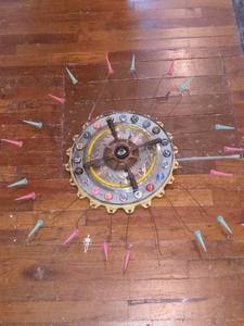 lot 33795 image: Sculpture Art Piece by Ben Hawkins with Whimsical Rubbish