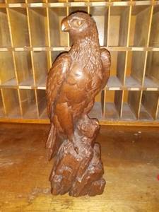 lot 1078 image: Red Mill Mfg. Composite Eagle Figure