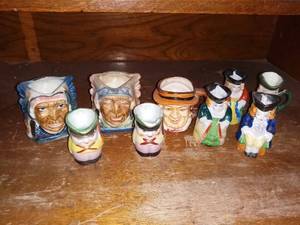 lot 1117 image: Occupied Japan Toby Mug Lot