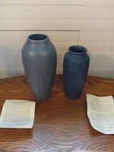 lot 1123 image: Rookwood Reproduction Vases
