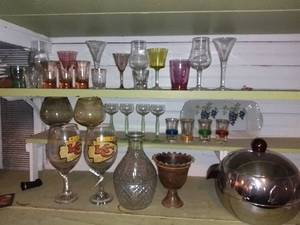 lot 1140 image: Lot of Vintage Barware