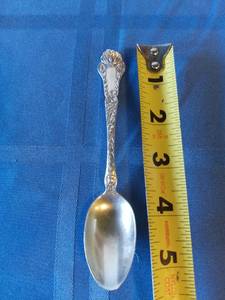 lot 221 image: Gorham Sterling Spoon