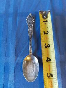 lot 224 image: Michigan YMCA Sterling Spoon