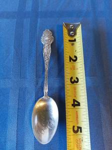 lot 230 image: Sterling South Dakota Spoon