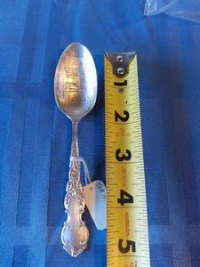 lot 232 image: The Alamo Sterling Spoon