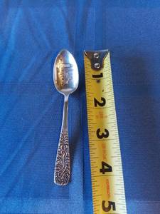 lot 233 image: Fort Dearborn Sterling Spoon