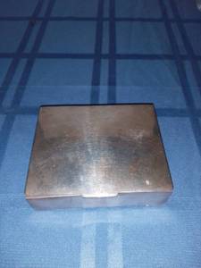lot 237 image: Vega Sterling Cigarette Box