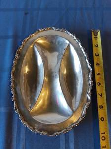 lot 239 image: Sterling Tray Made in Mexico