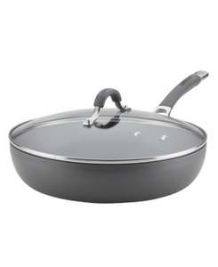 lot 4322 image: Circulon Radiance Hard-Anodized Nonstick 12 Covered Deep Skillet