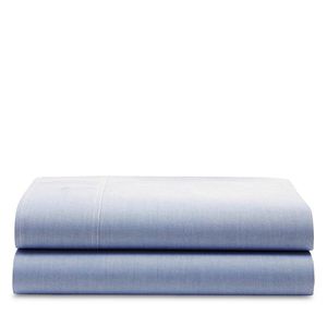 lot 4266 image: Ralph Lauren King Pillowcase Oxford Solid Blue