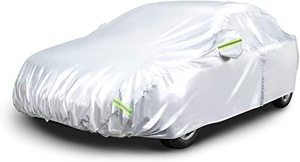 lot 4273 image: Silver Reflective Car Cover
