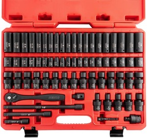 lot 4283 image: Neiko Impact Socket Set - Retail $189.90