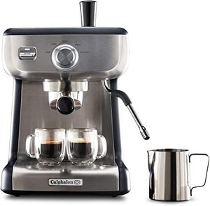 lot 4290 image: Calphalon Temp IQ Espresso Machine - Retail $320.99